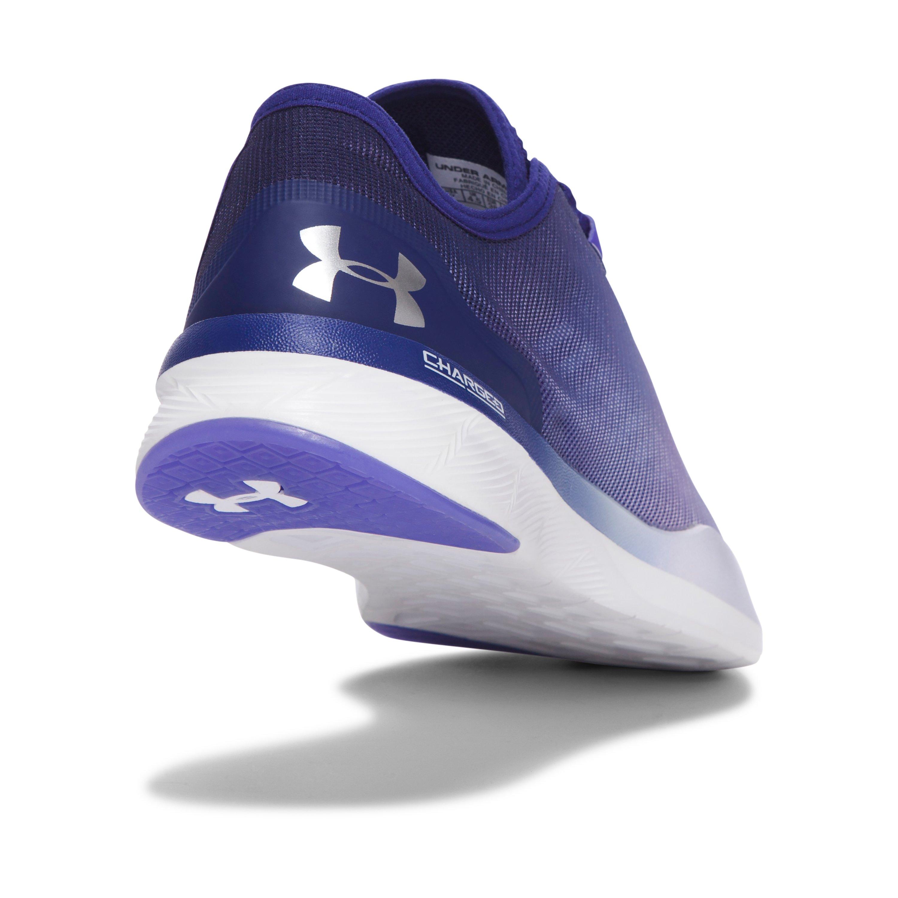 Lyst Under Armour Women's Ua Charged Push Training Shoes in Purple